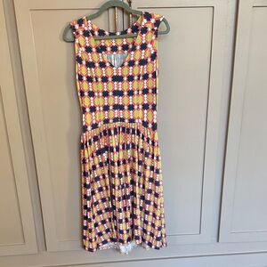 Boden Geometric Pattern Dress (6)